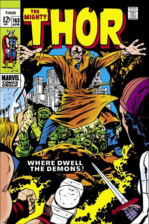 Thor #163 cover