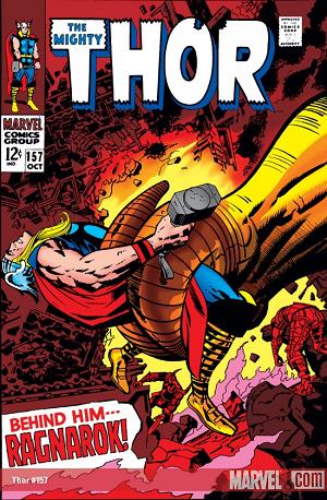 Thor #157  cover