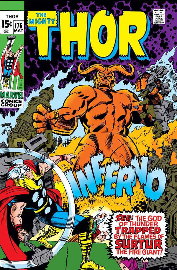Thor #176  cover