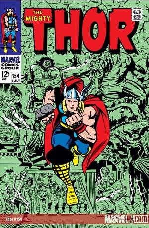 Thor #154 cover