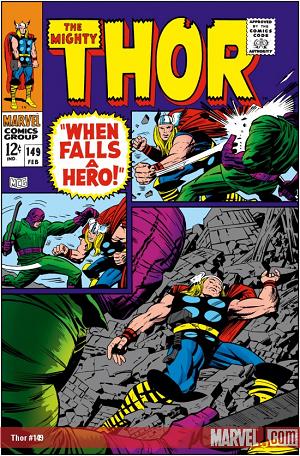 Thor #149 cover