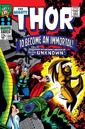 Thor #136  cover