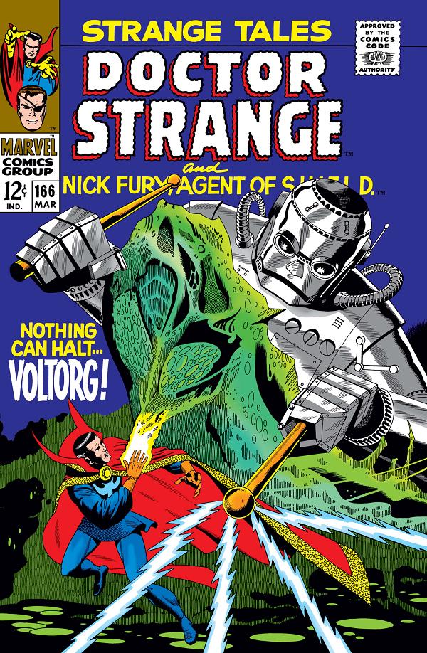 Strange Tales #166  cover