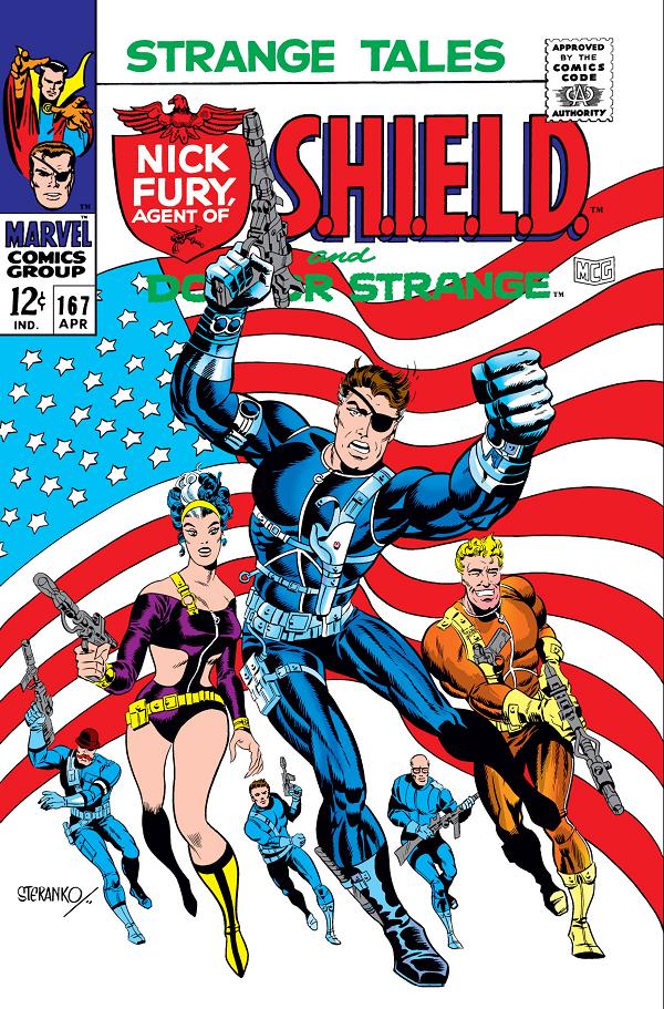 Strange Tales #167  cover