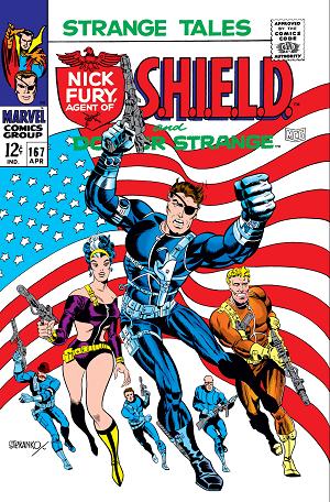 Strange Tales #167 cover