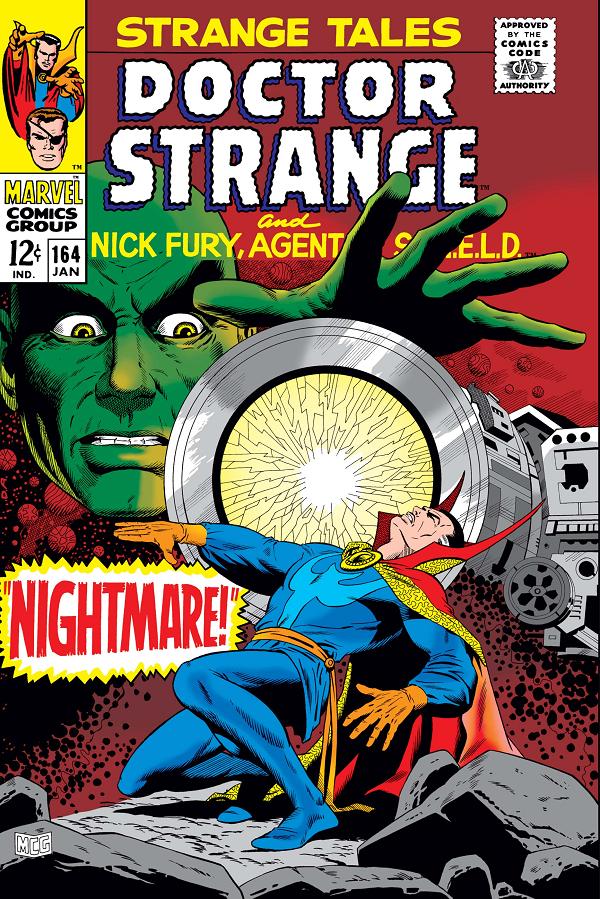 Strange Tales #164  cover