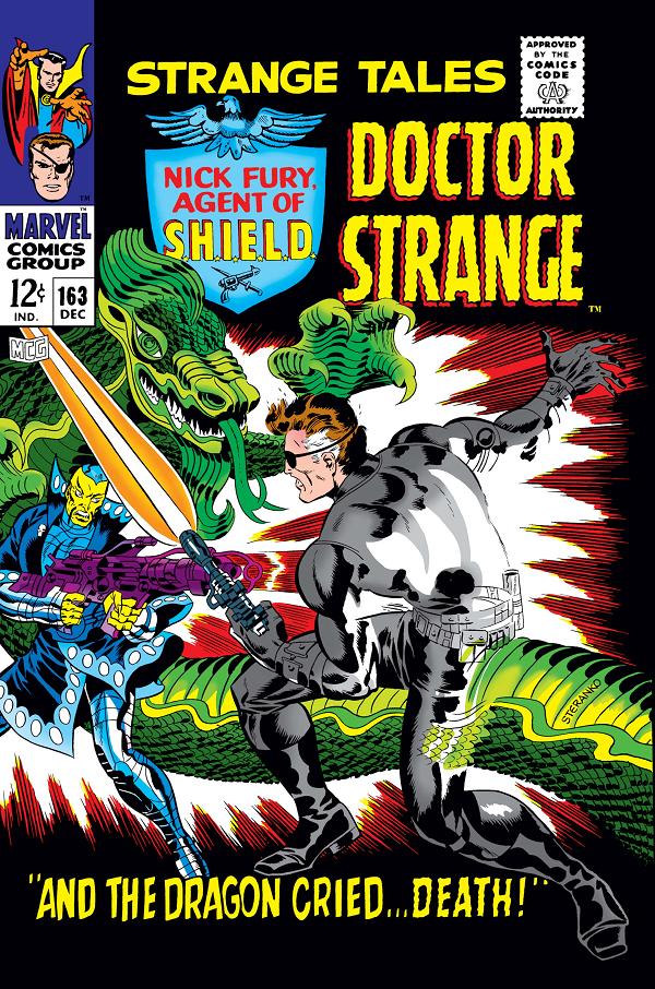 Strange Tales #163  cover