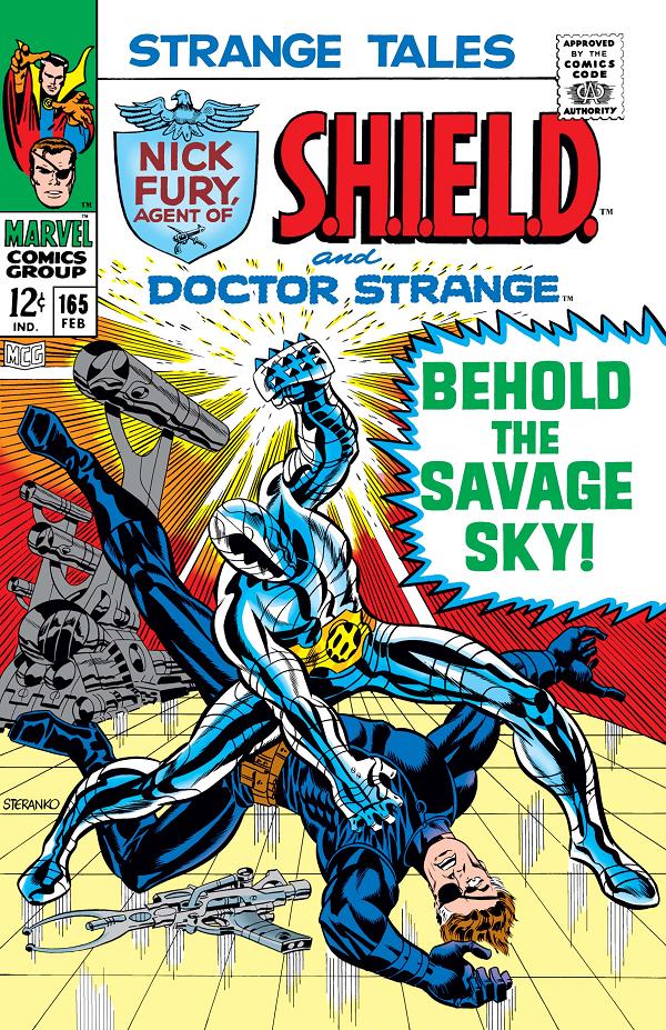 Strange Tales #165  cover