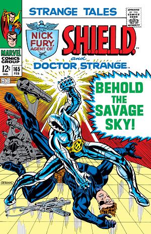 Strange Tales #165 cover