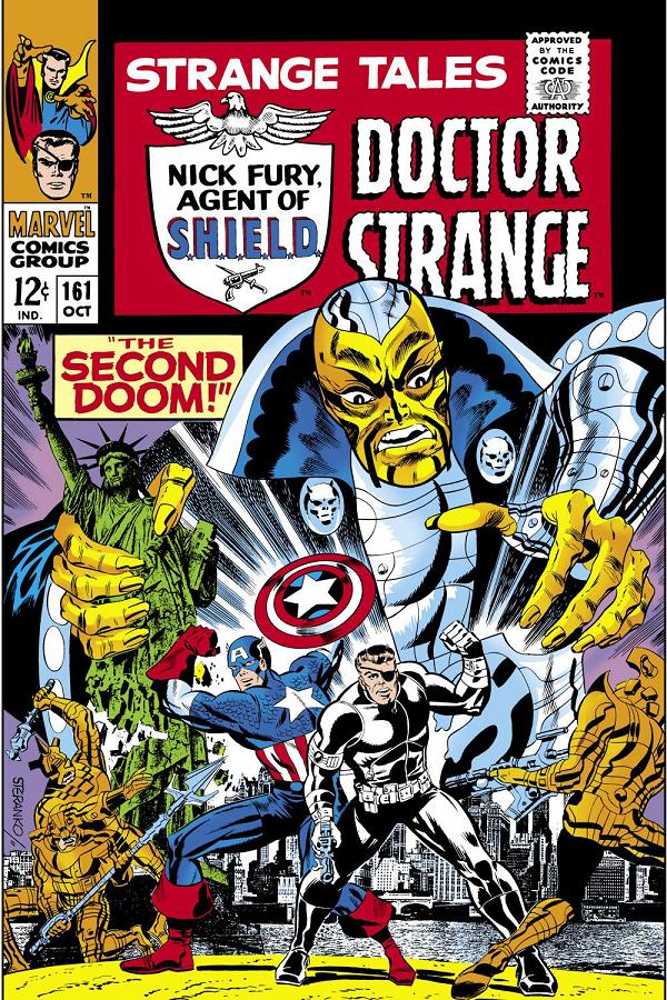 Strange Tales #161  cover