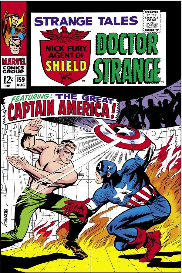 Strange Tales #159  cover