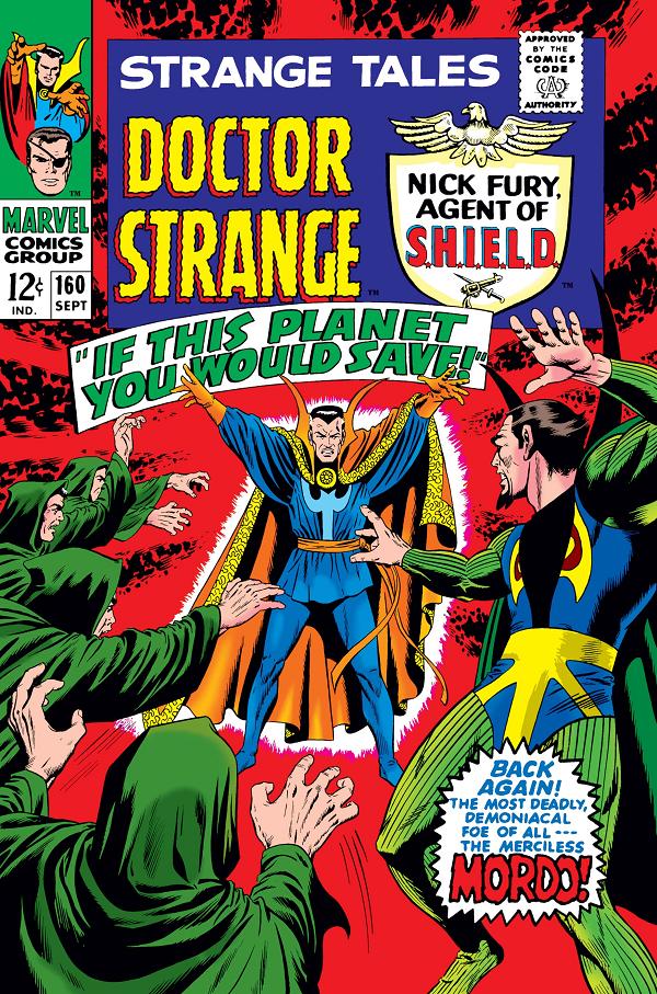 Strange Tales #160  cover