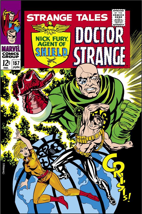 Strange Tales #157  cover
