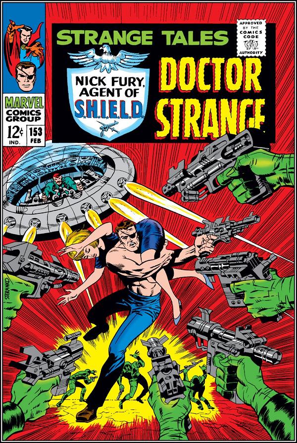 Strange Tales #153  cover