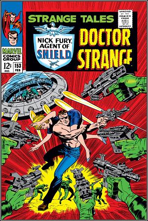 Strange Tales #153 cover