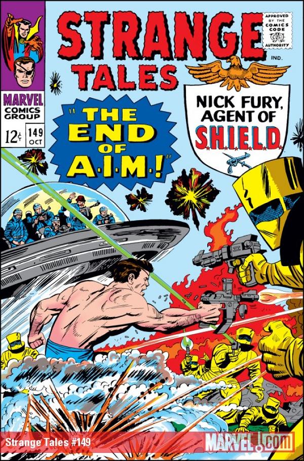 Strange Tales #149  cover