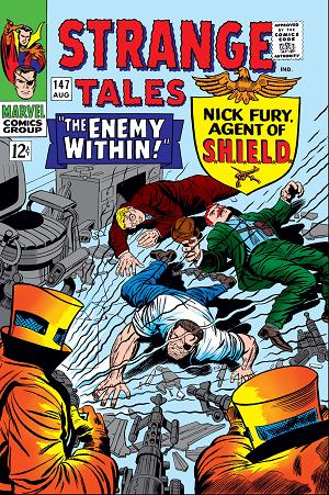 Strange Tales #147 cover