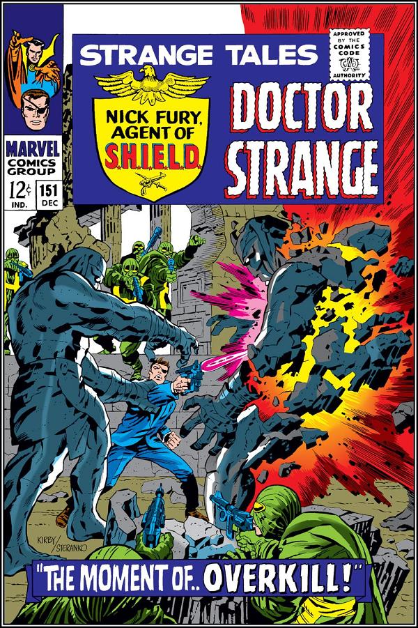 Strange Tales #151  cover