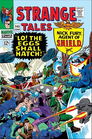 Strange Tales #145 cover