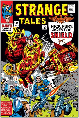 Strange Tales #142 cover