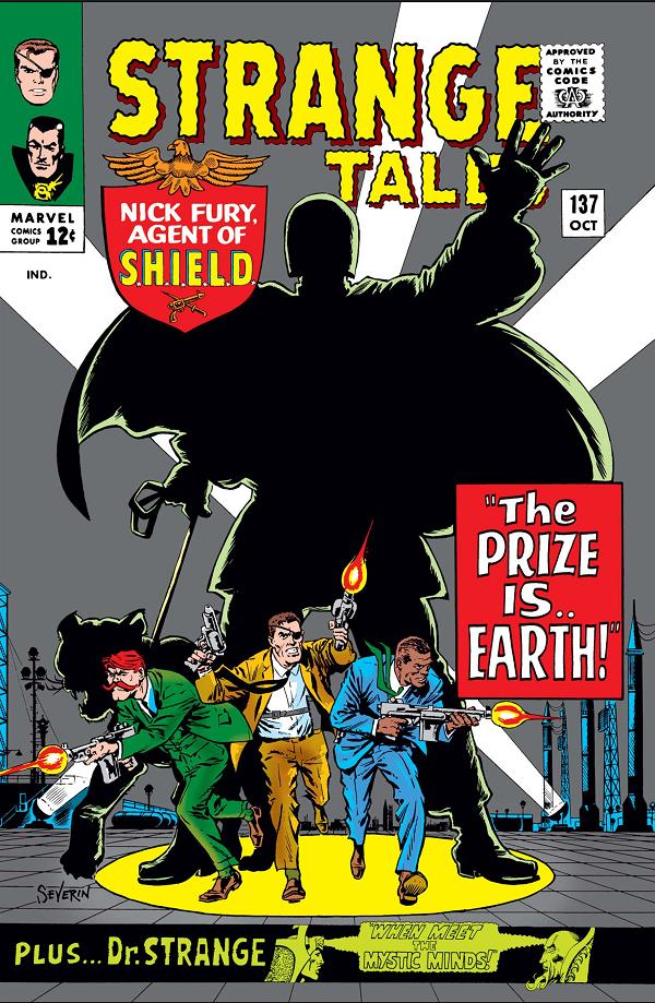 Strange Tales #137  cover
