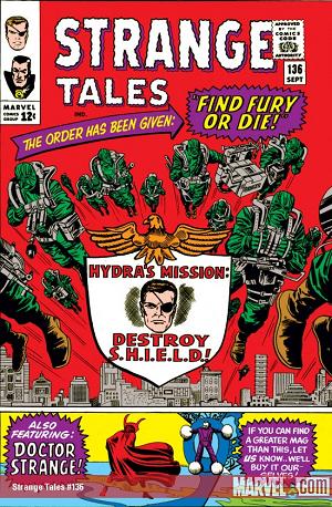 Strange Tales #136 cover