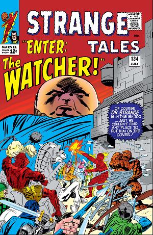 Strange Tales #134  cover