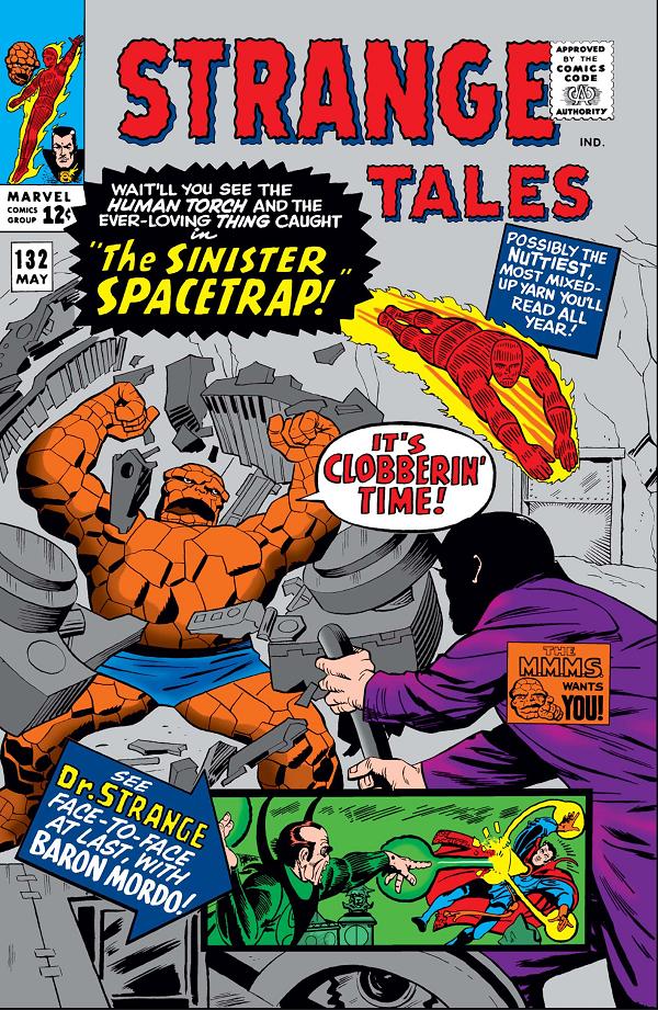 Strange Tales #132  cover