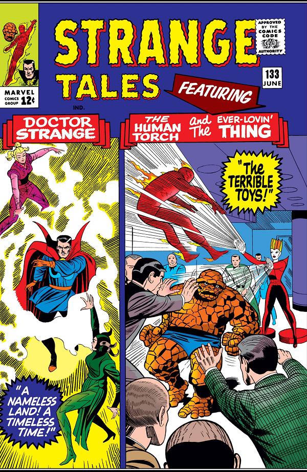 Strange Tales #133  cover