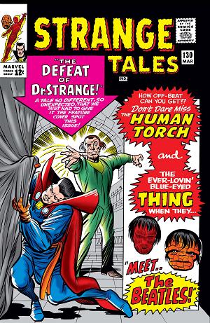 Strange Tales #130  cover