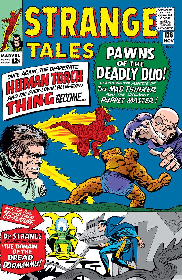 Strange Tales #126  cover