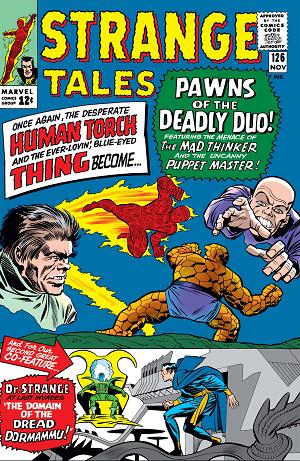 Strange Tales #126  cover