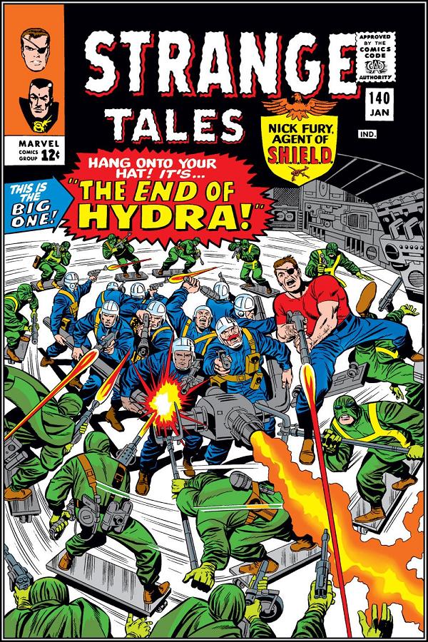 Strange Tales #140  cover