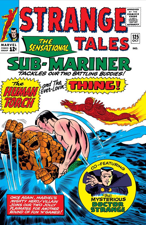 Strange Tales #125  cover