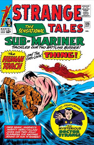 Strange Tales #125 cover