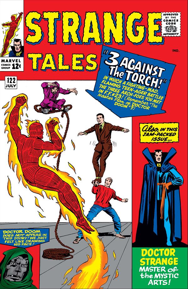 Strange Tales #122  cover