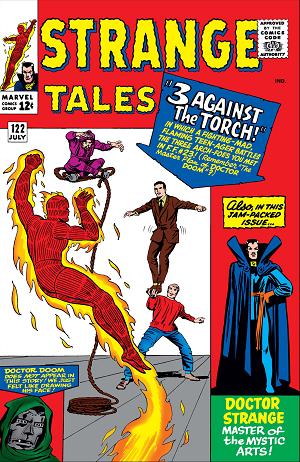 Strange Tales #122 cover