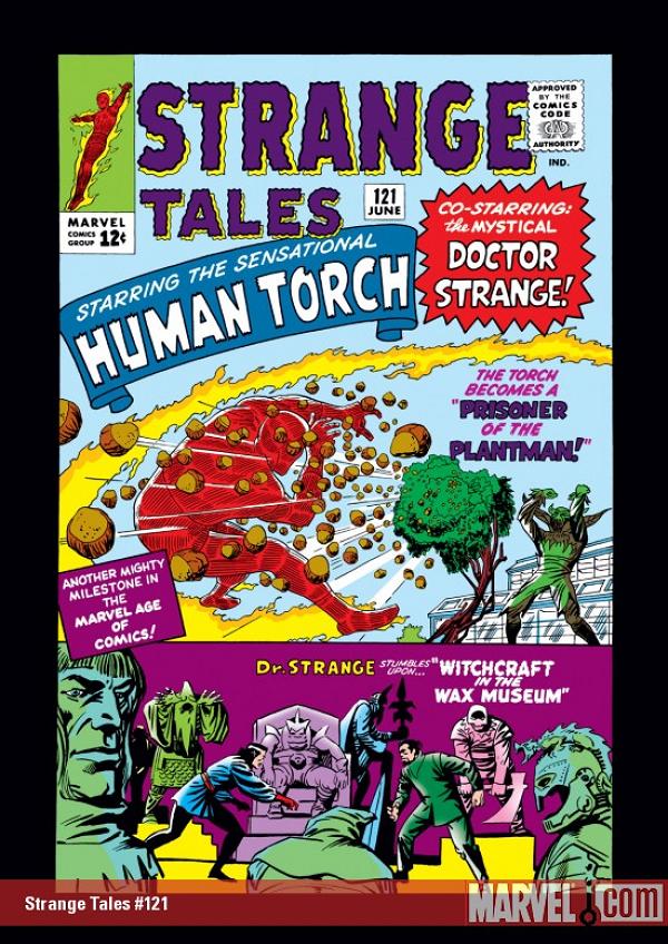 Strange Tales #121  cover