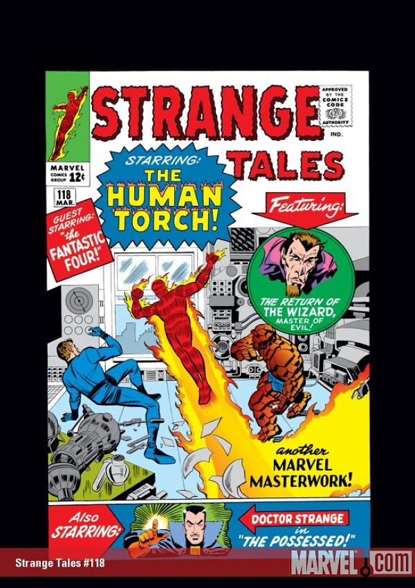 Strange Tales #118  cover