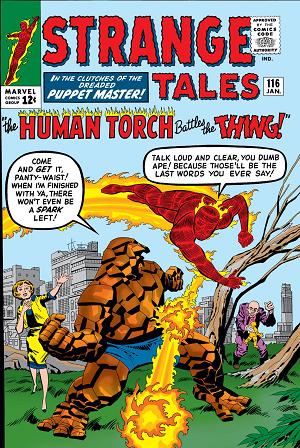 Strange Tales #116 cover