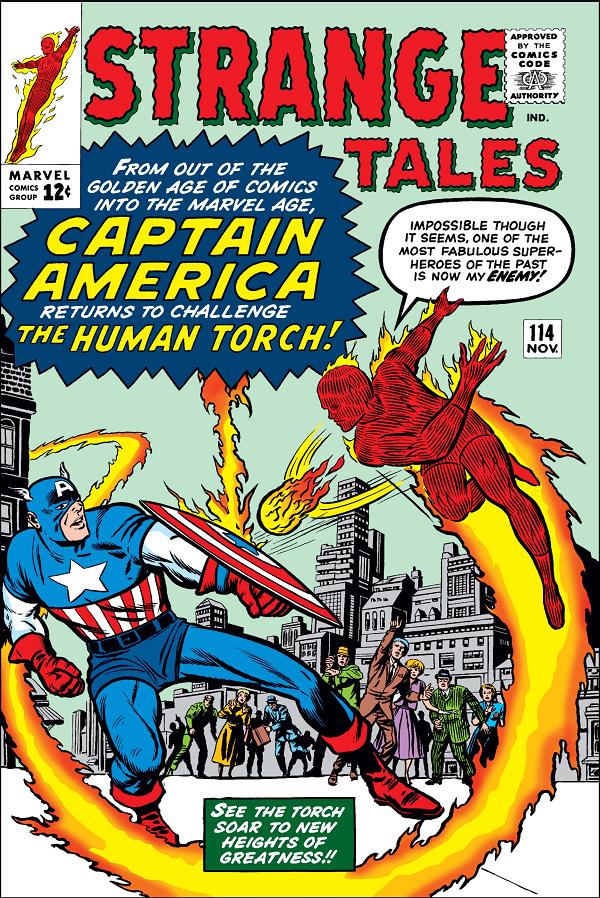 Strange Tales #114  cover