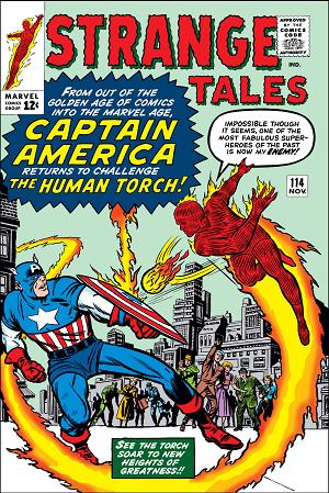 Strange Tales #114 cover