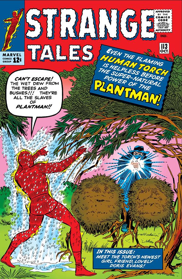 Strange Tales #113  cover
