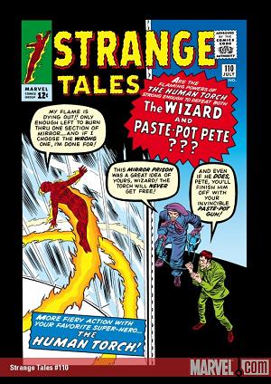 Strange Tales #110  cover