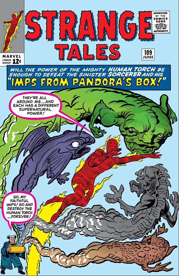 Strange Tales #109  cover