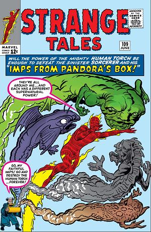 Strange Tales #109 cover