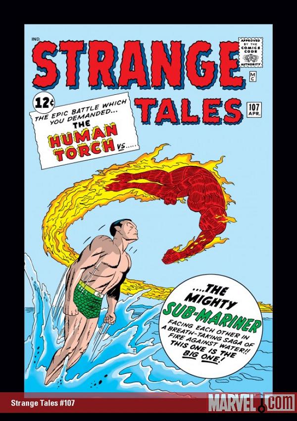 Strange Tales #107  cover