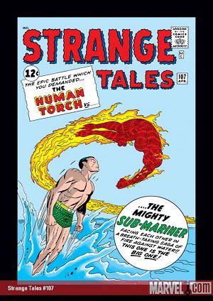 Strange Tales #107 cover