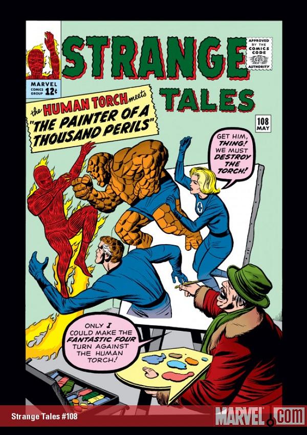 Strange Tales #108  cover