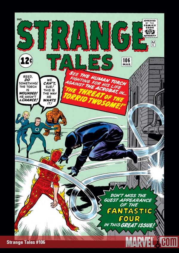 Strange Tales #106  cover